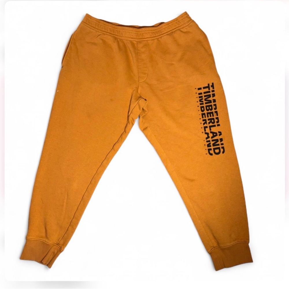 Timberland Men’s Butter / Wheat Yellow Jogger Sweatpants 2XL